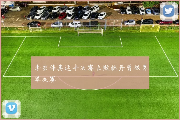 李宗伟奥运半决赛击败林丹晋级男单决赛