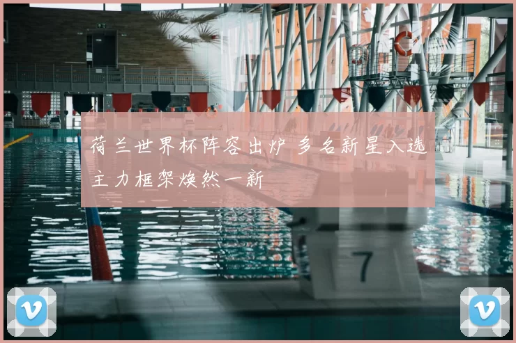 荷兰世界杯阵容出炉 多名新星入选主力框架焕然一新